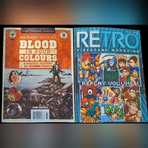 RUE MORGUE And Retro Video Game Magazine
